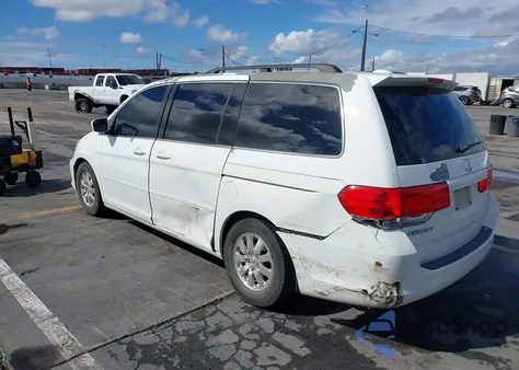 2009 Honda Odyssey Ex-L from USA, damaged, VIN 5FNRL38739B006696